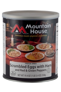 Scrambled Eggs with Ham, Red & Green Peppers - #10 can